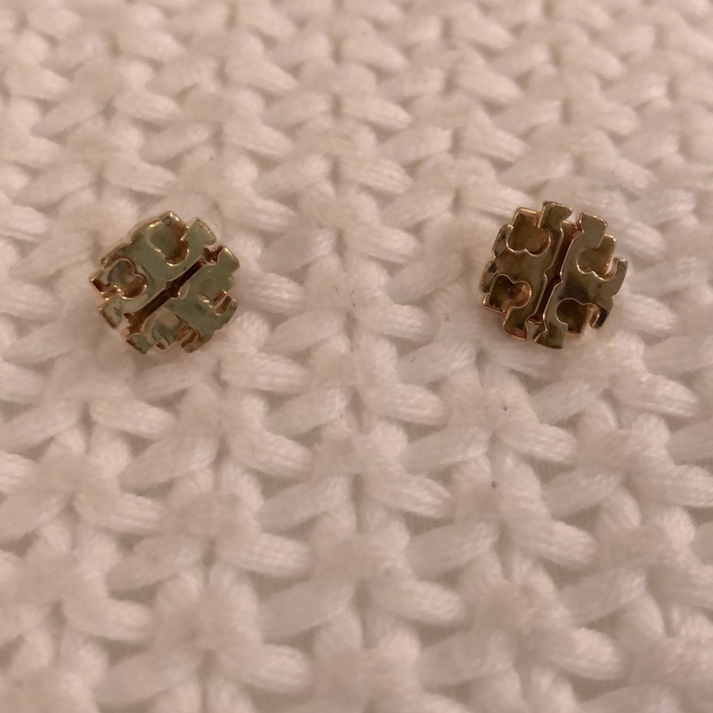 Tory Burch Gold Stud Earrings